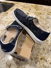 Hey Dude Women s Wendy Stretch Sox Shoes Navy  Size 10   New In The Box 