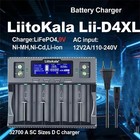 Liitokala Lii-d4xl Smart Battery Charger Lcd Display For Li-ion lifepo4 ni-mh