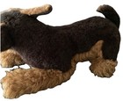 Vintage 1989 Avanti Applause Schnauser  Dog Plush Brown