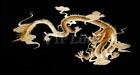 Aquarium Background Poster Gold Dragon Pvc 3d Fish Tank Decorations Landscape