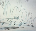 I Am Weasel 1997 Production Storyboard Concept Page Richard Pursel Pencil 10x12