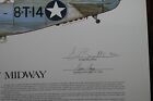 George Gay  Autographed Art  Torpedo Squadron 8  Midway  Ernie Boyette
