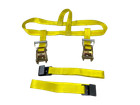 Yellow Side Mount Tire Net Tow Dolly Strap  2 Pack 