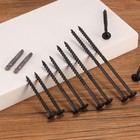 14 X 4 Inch Lag Screws  70pcs  2lb  Structural Wood Screw  Black