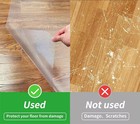 Office Chair Mat For Hardwood Floors Home Floor Protector Heavy Duty Easy Clean