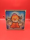 Vtg Mattel 1971 Jack In The Box Musical Crank Clown Tin Metal Toy Collectible