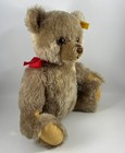 Vintage Steiff Jointed Teddy Bear W  Button Tag 14  Tall Growler 0228 38 Mohair