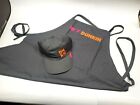 Official Dunkin  Donuts Employee Uniform Apron Or Hat Grey With Logo New