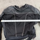 Joe Rocket Mens Motorcycle Riding Jacket Black Mesh Leather Size M