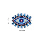 8pcs Egypt Evil Eye Embroidered Applique Patches  Sew On iron On Patches For Clo