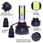 Mini Hb4 9006 Led Headlight Kit High Low Beam Led Fog Light 120w 3000k Yellow 2x