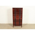 Antique Arts   Crafts Mahogany 20-drawer Architect s Blueprint Flat File Cabinet