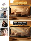Led Bulb 3w 25 Watt Equivalent Light Bulbs Night Stand Table Lamp Warm White    