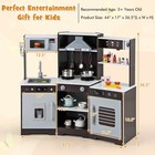 Pretend Play Kitchen For Kids Toddler Aged 3   Wooden Toy Set With Range Hood