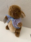 Vintage Eden Plush Peter Rabbit With Coat And Tag 10 Inch Stuffed Toy