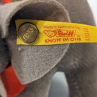 Vtg Steiff Historic Miniatures Vii Elefant 1950 Mohair Elephant Plush 031137 Tag