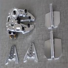  Mg996 Gripper Manipulator Claw Clamp Robotic Arm For Arduino Diy Kit Double-end