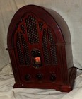 Reproduction General Electric Ge Cathedral Radio Model 7-4100ja Radio Working