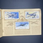1938 Complete John Player Aircraft Royal Air Force Cigarette Card Album Raf Wwii