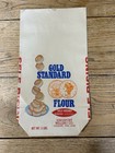 5 Vtg Paper Flour  Corn Meal  Gloves Bags   Kern s Paper Hat Never Used 