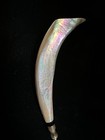 Vintage Abalone Hat Pin 7    Vg   