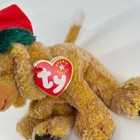 Nwt Ty Santa Christmas Dog Beanie Baby Jinglepup 2001