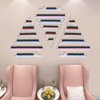 New 5-tier Metal Stand Nail Polish Perfume Display Organizer Wall Mount Rack