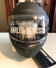 Harley Davidson-mens Velo H34 Full Face Helmet-matte Black -xl-98104-25vx