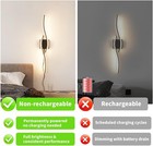 Plug In Wall Sconces Set Of 2  Modern Plug In Sconce With Remote  Dimmable Led