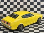 Vintage Japanese Tin Toy Nemoto Mitsubishi Galant Gto Yellow Jdm