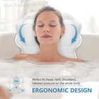 Setsail Bath Pillow  Relaxing Bath Pillows For Tub Neck And Back Support Soft 4d