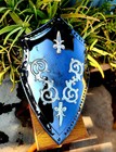 Medieval Viking Knight Shield Stainless Steel Larp Cosplay Battle Armor  Gift