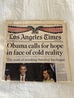 Obama Inauguration Newspaper The New York Times  La  Usa Today January 21 2009