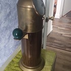 Antique Brass Maritime Binnacle Magnetic Compass Glass Housing