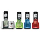 Cordless Phone System With 4 Handsets  Answering Machine   Caller Id call Waitin