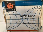 Star-lite Tp-70d Reel Tape Recorder 6 Transistor W  Box Mic Vintage