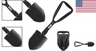 High-carbon Steel 18 25-inch Tactical Folding Shovel - Portable Emergency Tool