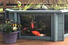 Pond With Large Windows Lily Garden Aquarium Raised Hexagon
