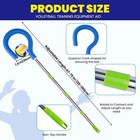 Volleyball Spike Trainer With Question Mark Hook durable And Lightweight Hitting
