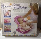 Deluxe Baby Bather Pink Floral 3 In 1 2004 Summer Infant Inc  New In Box Damaged