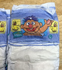 Lot Of 2 Vintage Pampers Cruisers Size 6 Sesame Street 2005 Version - Ernie