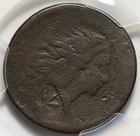 1793 Wreath Large Cent  s-8   Vine And Bars Edge  Pgcs Ag-detail Damaged