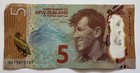New Zealand 5 Dollars 2015 P-191 Edmund Hillary Penguin Polymer Aoteroa Banknote