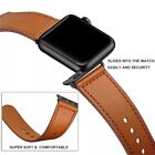 Genuine Leather Apple Watch Band For Iwatch Series 8 7 6 5 4 38 40 41 42 44 45