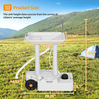 Portable Camping Sink 30 L Water Capacity Hand Washing Station W  Rolling Wheels