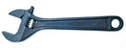 Nos Vintage Diamond Tool 6  Adjustable Wrench A26w Wide Opening Black Oxide Usa