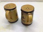 Vintage Ceramic Beer-stein Salt   Pepper Shakers-japan