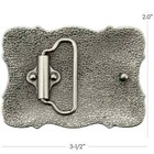 Praying Celtic Cross Western Belt Buckle  Antique Silver Finish Metal