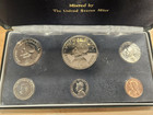 1974 Panama 6 Coin Proof Set silver 1 Balboa In Original Mint Box With Sleeve