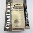 Lc Industries Chemlight 6 Inch Blue Box Of 10 Military Grade Glow Sticks